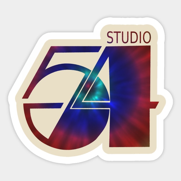 Studio 54 Sticker by HAPPY TRIP PRESS